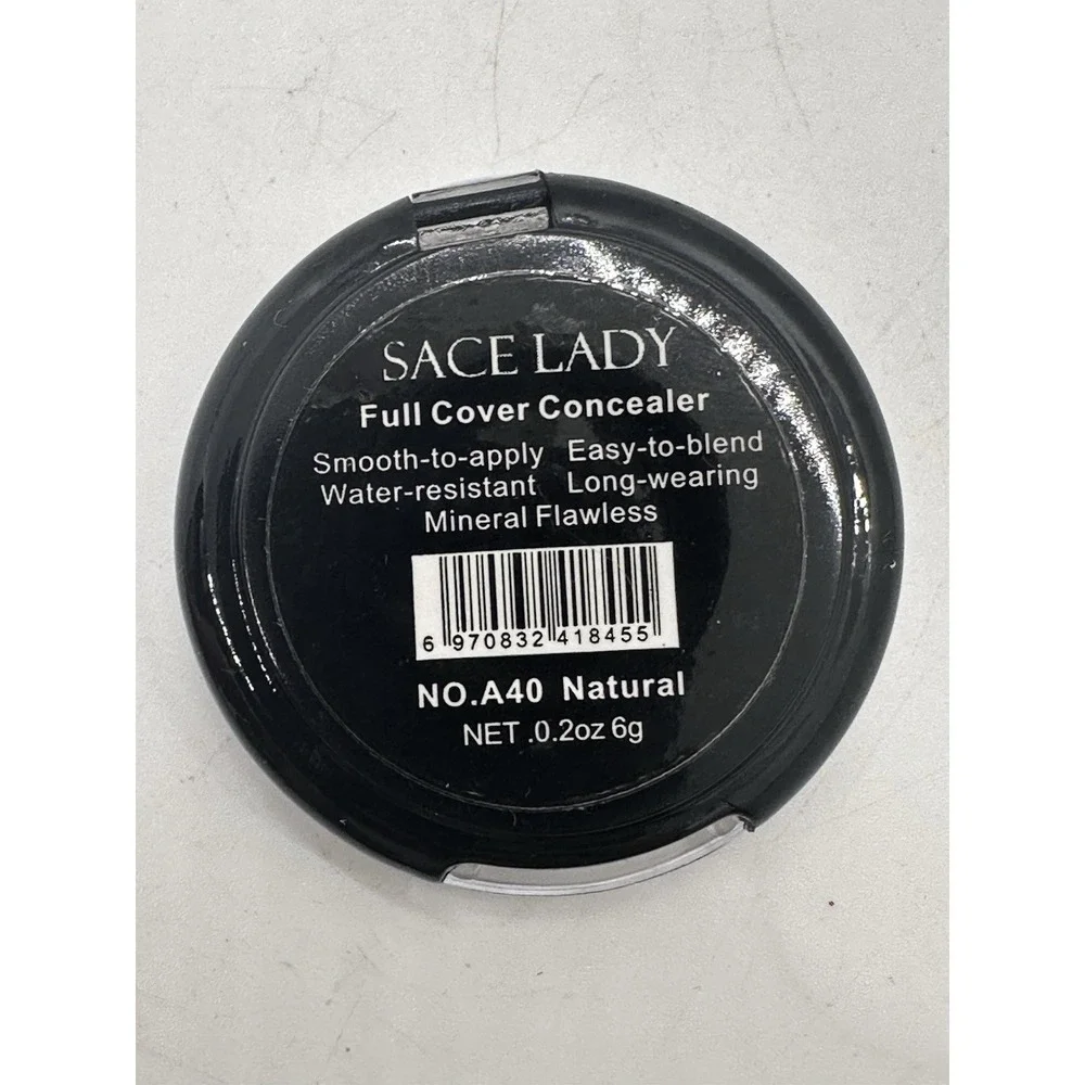 Sace Lady‎ Full Cover Concealer A40 Natural 0.2oz New No Box
